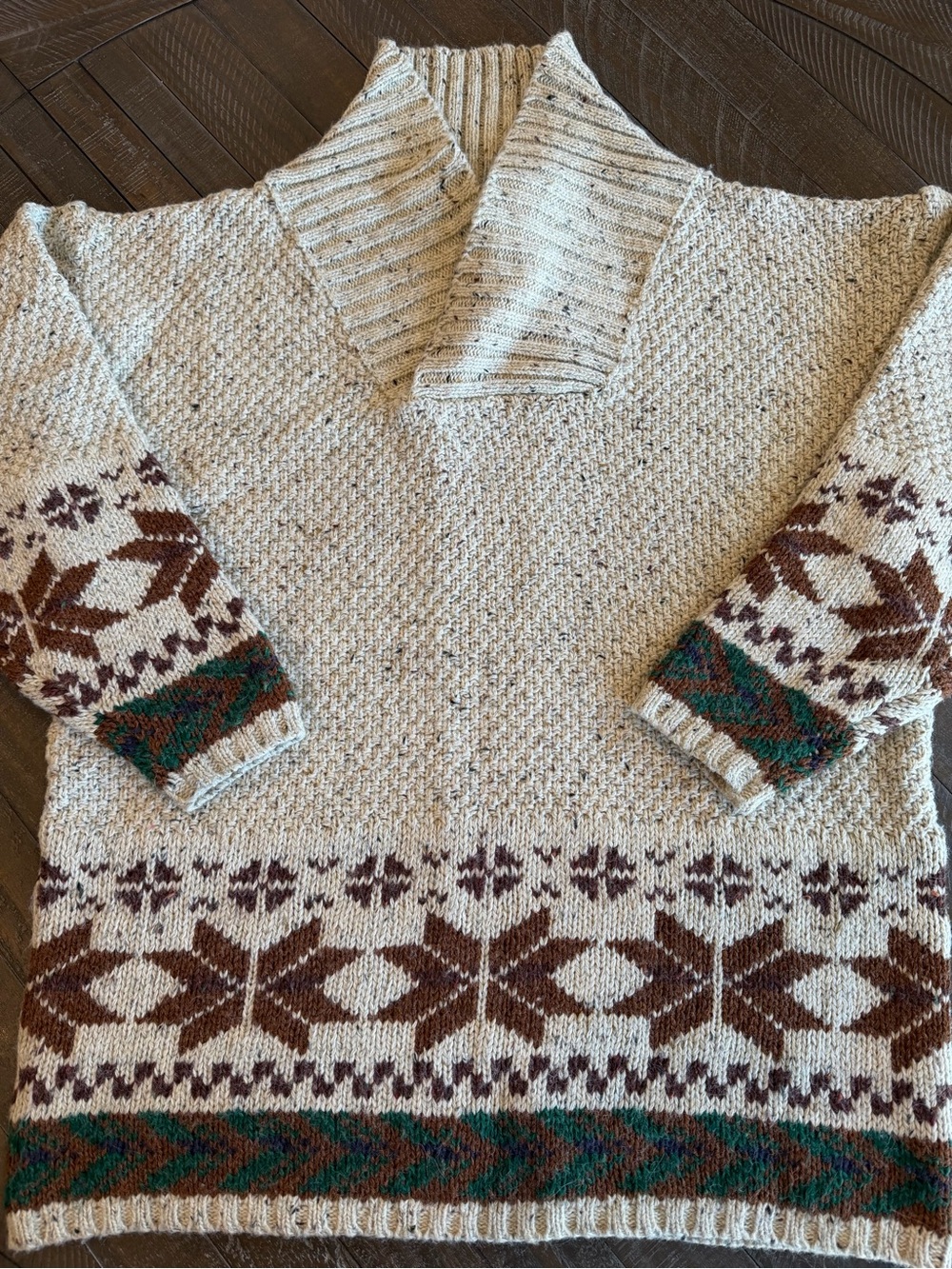 Vintage JUMP SPORT Stan Ray Wool Blend Southwestern Sweater
